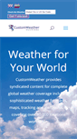 Mobile Screenshot of customweather.com